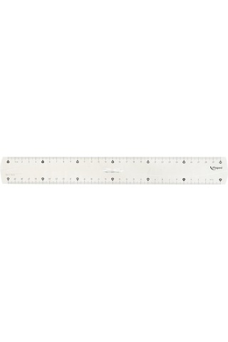 146109 30 Cm Trıple Desimetre Plastik Cetvel Çok Renkli