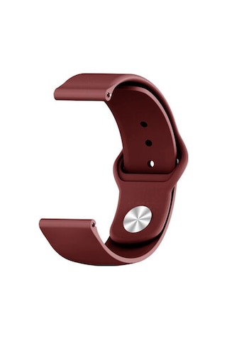 Samsung Galaxy Uyumlu Watch 3 41mm Krd-11 20mm Silikon Kordon - Haki