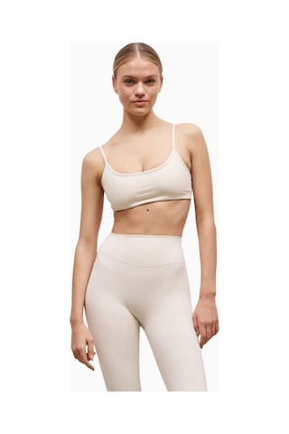 Because Of Alice Because Of Alicebase Sculpting Cami Bra Şekillendirici Spor Sütyeni Krem