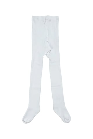 Unisex Beyaz Çift Katlı Havlu Külotlu Çorap