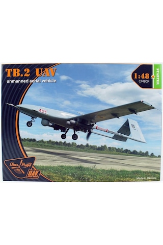 Clear Prop Models 4809 1/48 Ölçek, Tb.2, Silahlı İnsansız Hava Aracı, Plastik Model Kiti-55947
