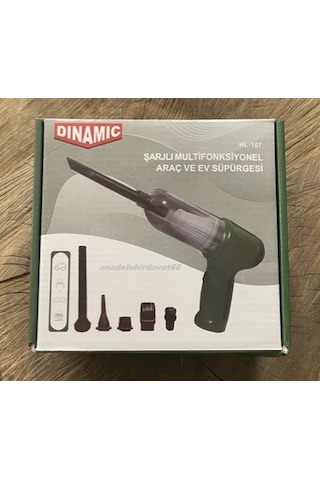 Dinamic Pro Şarjlı Mini Ev Araç Süpürgesi Çekme Ve Üfleme Araç Süpürge Diğer