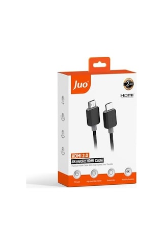4k 60hz 18gbps Hdr Arc Hdcp Destekli Hdmı 2.0 Kablo 2 Metre