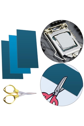 Homyl Termal Ped Mat 10w/m.k 100x50mm Cpu Ssd Soğutucu Yüksek