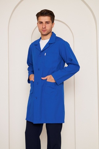 Alpaka Kumaş Hastane Bay Sax Mavi