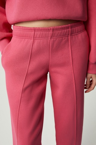Ethıquet MORGANS Kadın Geniş Paça Oversize Pembe Eşofman Altı
