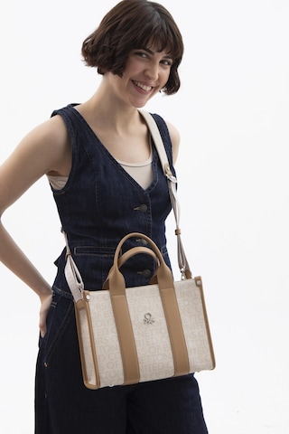 Benetton Kadın El Çantası Bnt1596 Bej Camel Bej Camel Çok Renkli