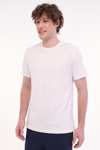 Kinetix Mb Pam C 11sn220 5fx Beyaz Erkek Kısa Kol T-shirt Beyaz