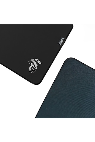 Dark Black 80x30cm Hybrid Kumaş - 4mm Kalınlık - Kaydırmaz Zemin Xl Premium Mousepad