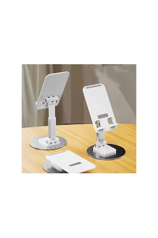 Katlanabilir Telefon Tablet Tutucu Stand GRİ