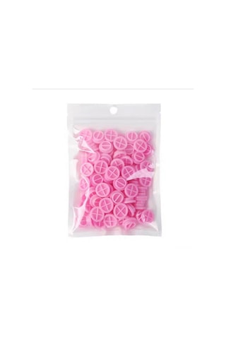 Teltree 100 Adet Kirpik Uzatma Yapıştırıcı Kabı - Çift Taraflı, Pratik Ve Dayanıklı