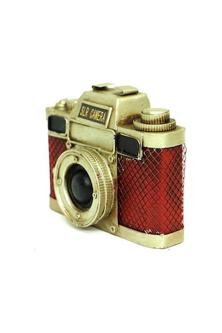 Dekoratif Metal Fotoğraf Makinesi C0264