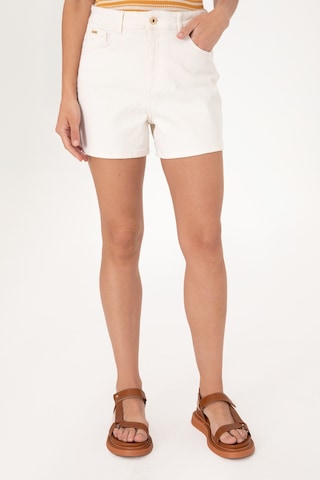 U.s. Polo Assn. Kadın Beyaz Şort Jean 50300132-dn0015 Whıte