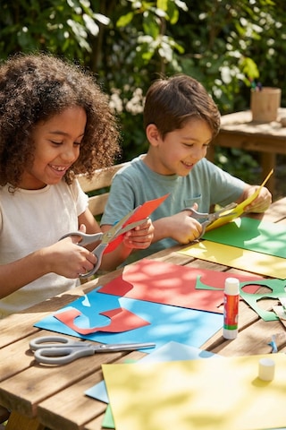 Makri Home 2'li Çok Amaçlı Makas Seti Küçük Boy Gri, 14.5 Cm