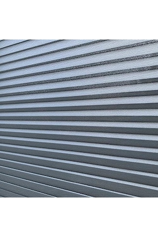 Pliper Koyu Gri - Plise Cam Balkon Perdesi Yapışkanlı 3400019 60 X 170 Çok Renkli