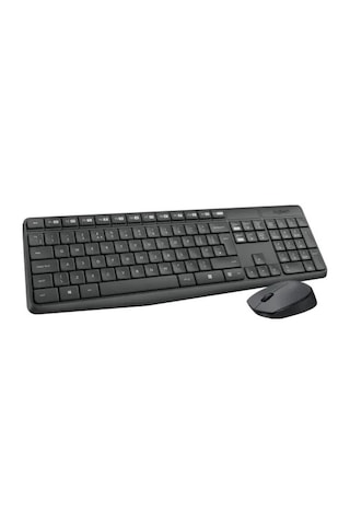 Logıtech Mk235 Q Tr Kablosuz Set-gri 920-007925 Optik