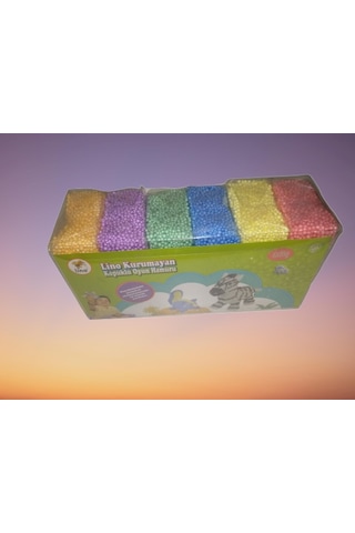 Lino Kurumayan Köpüklü Oyun Hamuru 6 Renk 6x10gr