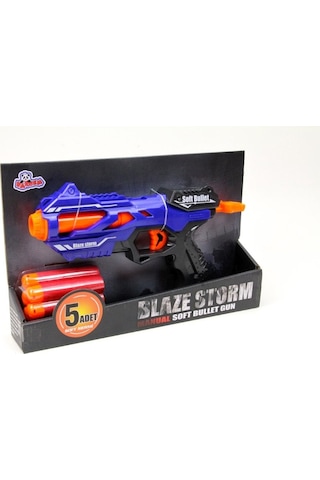 Vardem-Kutulu Yumuşak Mermili Tabanca 5Pcs Büyük Mermi