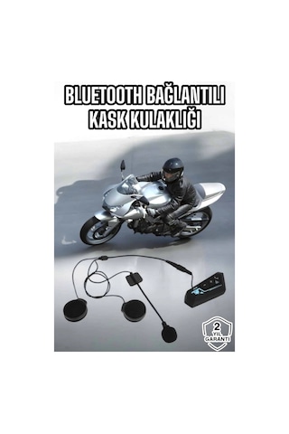 Kask Kulaklığı Motosiklet Intercom Interkom Dinleme Konuşma Özellikli Su Geçirmez 91915705