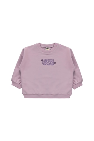 Civil Baby Cvl Baskılı Basic 6-18 Ay Takım - Lila Soft Lila