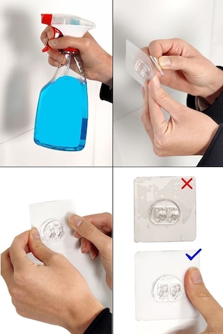 Sas Duvara Yapışkanlı 2 Katlı Banyo Köşeliği Şampuanlık Krom