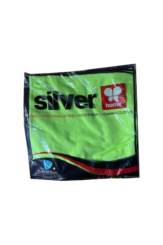 Silver Home Mikrofiber Bez Temizlik Toz Cam Bezi 20'li 40 x 40 CM