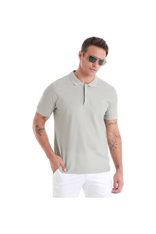 Hatemoğlu Gri Regular Fit Düz Merserize Polo Yaka 100% Pamuk Tişört 35362024c021 007 Gri