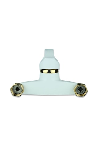 Polisu Gold Mix Beyaz Altın Banyo Bataryası Gld303 Beyaz