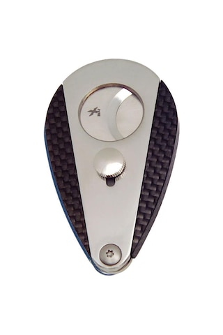 Xikar Xi3 Karbon Fiber Siyah Puro Kesici Silver Bıçaklı