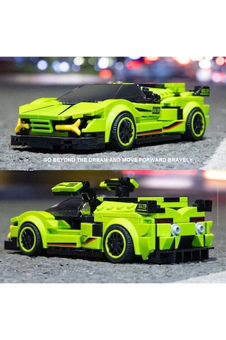 Teknik Lamborghini Revuelto Lego Araba Porsche Lego Araba Yapı Blok Lamborghini Oyuncak Araba