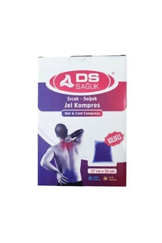 Ds Sağlık Sıcak-soğuk Jel Kompres Kılıflı 13x27 Ds Sağlık Sıcak-soğuk Jel Kompres Kılıflı 13x27