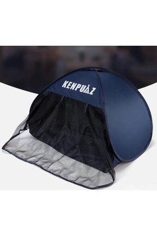 Pazly Gökyüzü Mavisi Taşınabilir Güneş Kafa Çadırı - Plaj Kamp Ev Kullanım İçin Pratik Uv Koruma Mavi