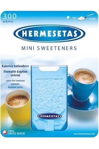 Hermesetas Tatlandırıcı 300 Tablet Hermesetas Tatlandırıcı 300 Tablet
