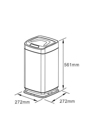 Xinda Gsc20 Sensörlü Çöp Kovası 20 Litre Paslanmaz Çelik