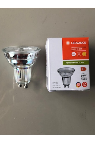 10 Adet Ledvance Gu 10 Dimli Led 4.5w 50w 350 Lümen 3000 Kelvin