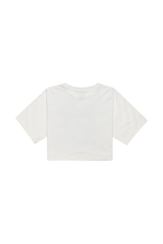 Roxy Roxy Boxy Crop Started Kız Çocuk Beyaz Tişört Wbs0 Beyaz