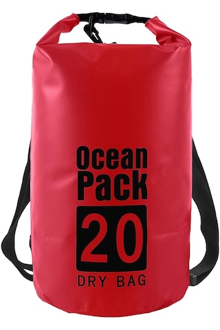 Ocean Pack Kırmızı 20 L Su Geçirmez Yüzen Çanta