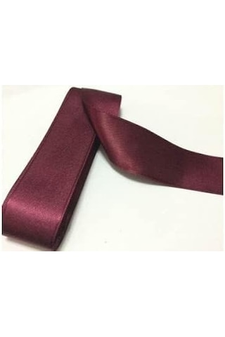 Benim Marifetlerim - Bordo Saten Kurdele 2 Cm 10 Metre 1