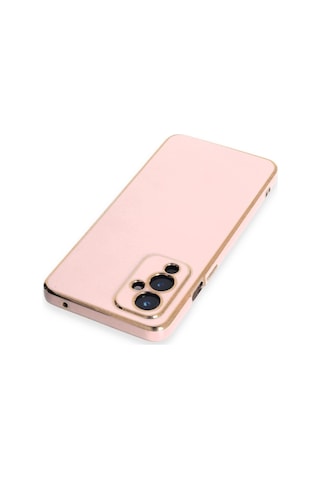 One Plus 9 Kılıf Volet Silikon - Pembe Renkli
