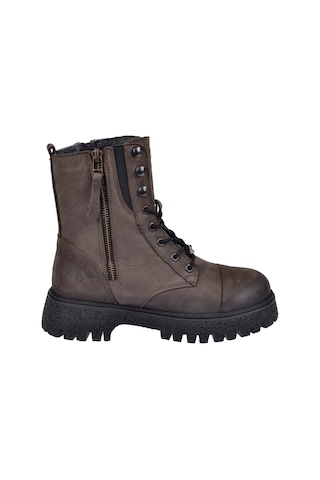 Hammer Jack Hakiki Deri Postal Kadın Bot Hj-23845-z Kahve Nubuk Kahverengi