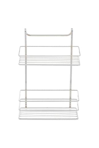 Suntel 2 Katlı Paslanmaz Metal Askılı Dolap Içi Düzenleyici Organizer Krom