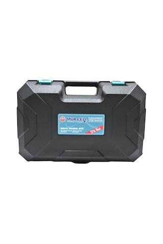 Dijital Göstergeli Plus Makas Testere Seti Kömürsüz Çift Pala Çift Zincir Yedek Bıçaklı 10 Pilli