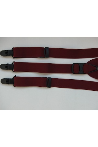 Bordo Pantolon Askısı / Bay Bayan Bordo