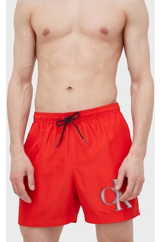 Calvin Klein Erkek Mayo Short KM0KM00800 XNE KIRMIZI Kırmızı