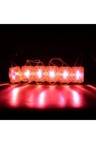 12v 2w Kırmızı Tekli Yonca Modül Led 20 Adet