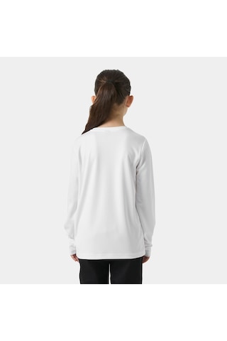 Helly Hansen Jr Hh Tech Ls Crew Üst Beyaz
