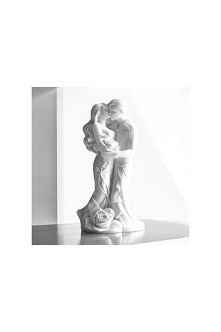 Romantik Çift Heykeli & Biblosu 11x5 Cm Özel Tasarım Aşkın Simgesi - Sevgili Biblo