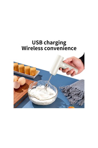 Taşınabilir Kablosuz Elektrikli Yiyecek Mikseri