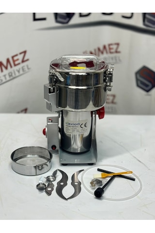 Lavion 1500 Gr Tarhana Baharat Pudra Şekari Öğütme Makinesi Yüksek Devirli