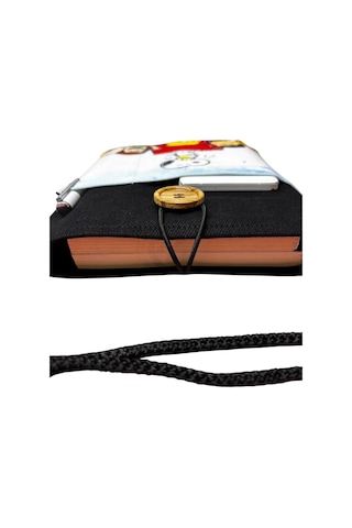 Askılı Kitap / Tablet / Ebook Çantası – Kılıfı ( Snoopy ) Çok Renkli
